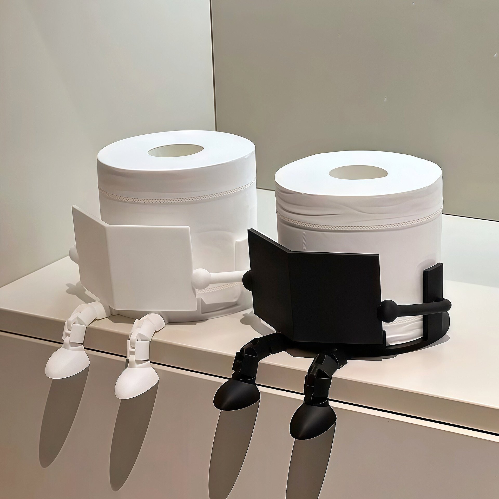 3D Printing Household Items - 3D 프린팅 롤 페이퍼 홀더 -