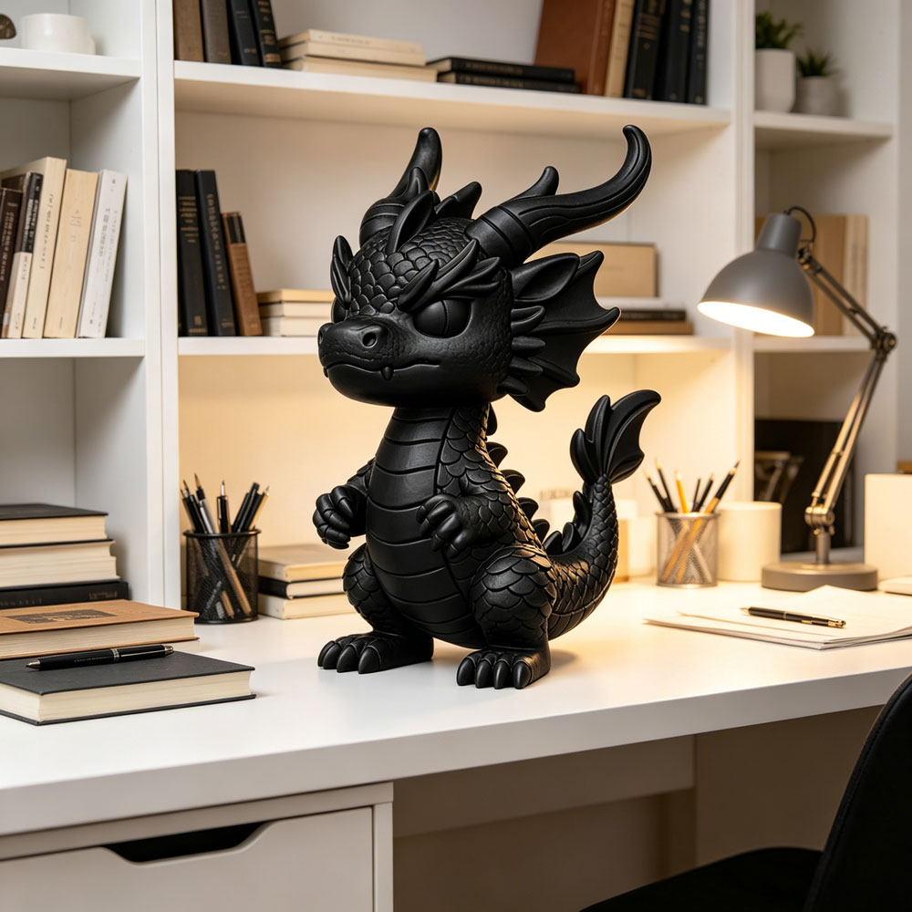 3D Printing Household Items - 3D 프린팅 판타지 책상 장식품, 집이나