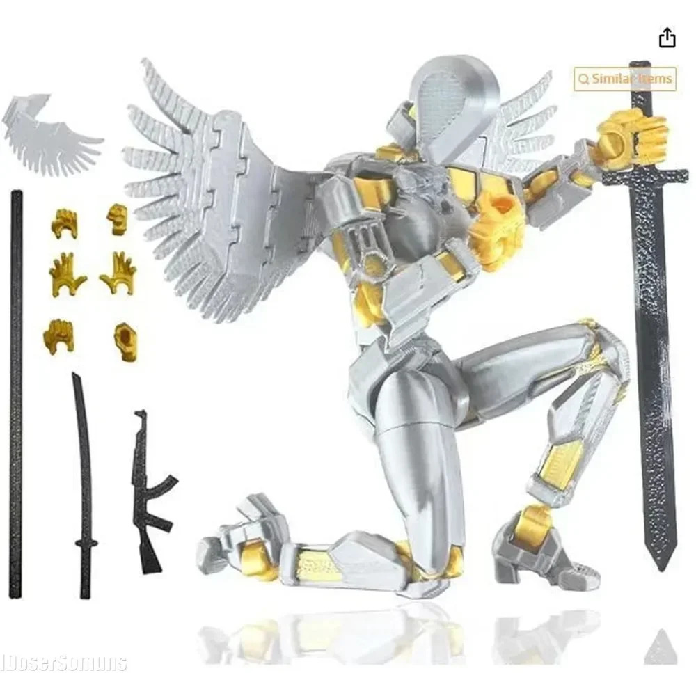 3D Printing For Dummies - 3D 인쇄 장난감 액션 피규어 DIY