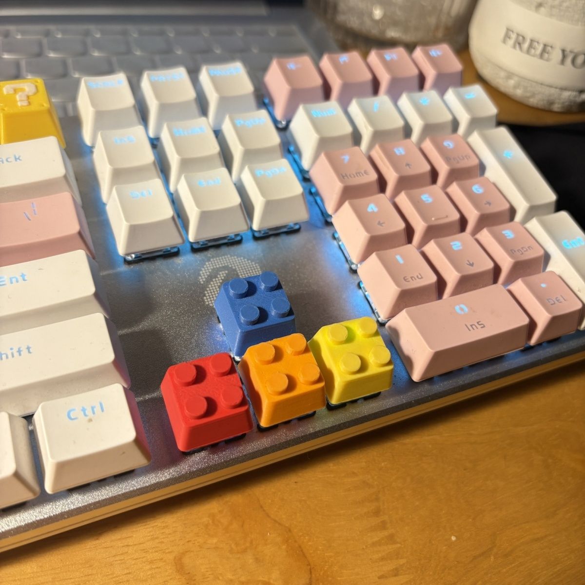3D Printing Keyboard Keys - 3D 프린팅된 MX 스템 키캡, 창의적인