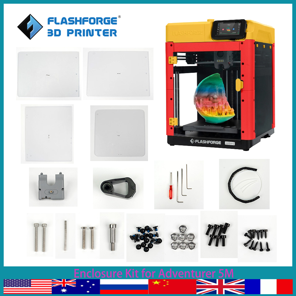 Enclosure 3D Printing - 모험가 5M 3d 프린터 부품 키트용