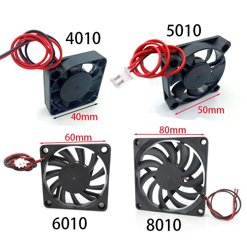 3D Printer Extruder - 5V 12V 24V 냉각 팬 4010