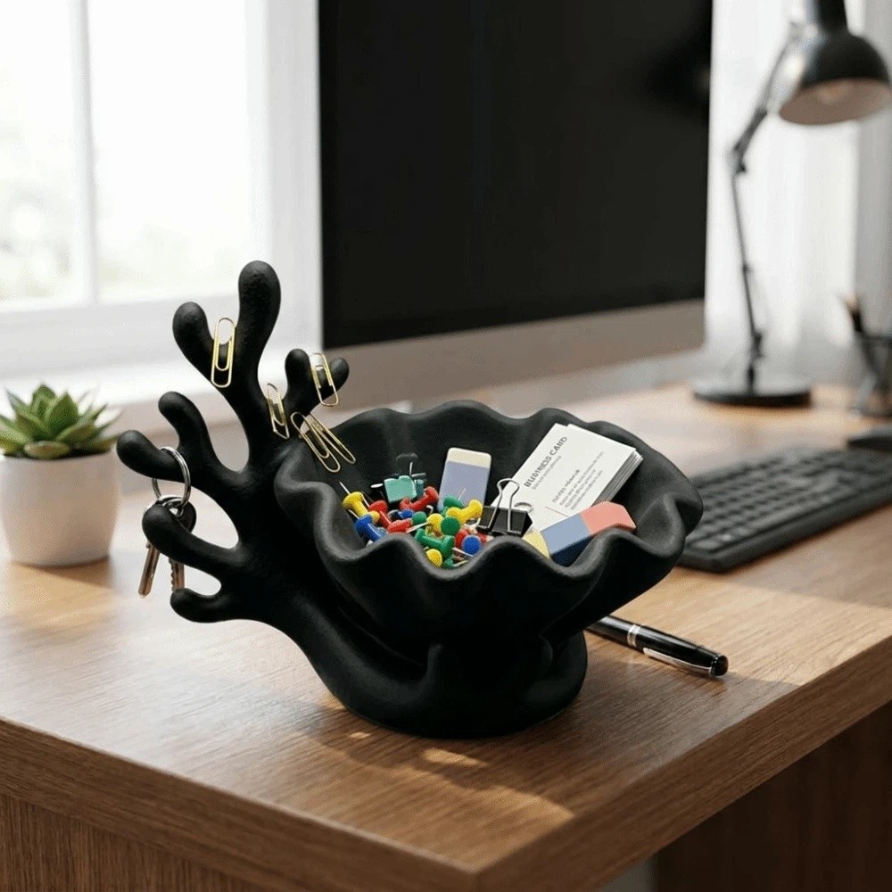 3D Printing Ring Holder - 3D 프린트된 보석 보관함 산호 껍질