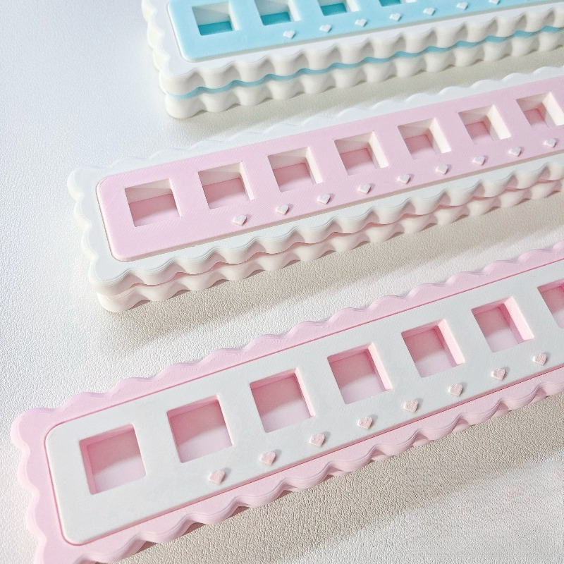 3D Printing Keyboard Keys - 비스킷 키캡 디스플레이 스탠드 맞춤형 귀여운