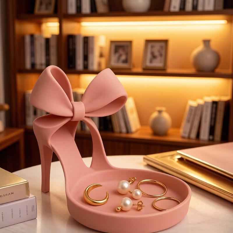 3D Printing Ring Holder - 3D 프린팅 하이힐 모양 쥬얼리 디스플레이