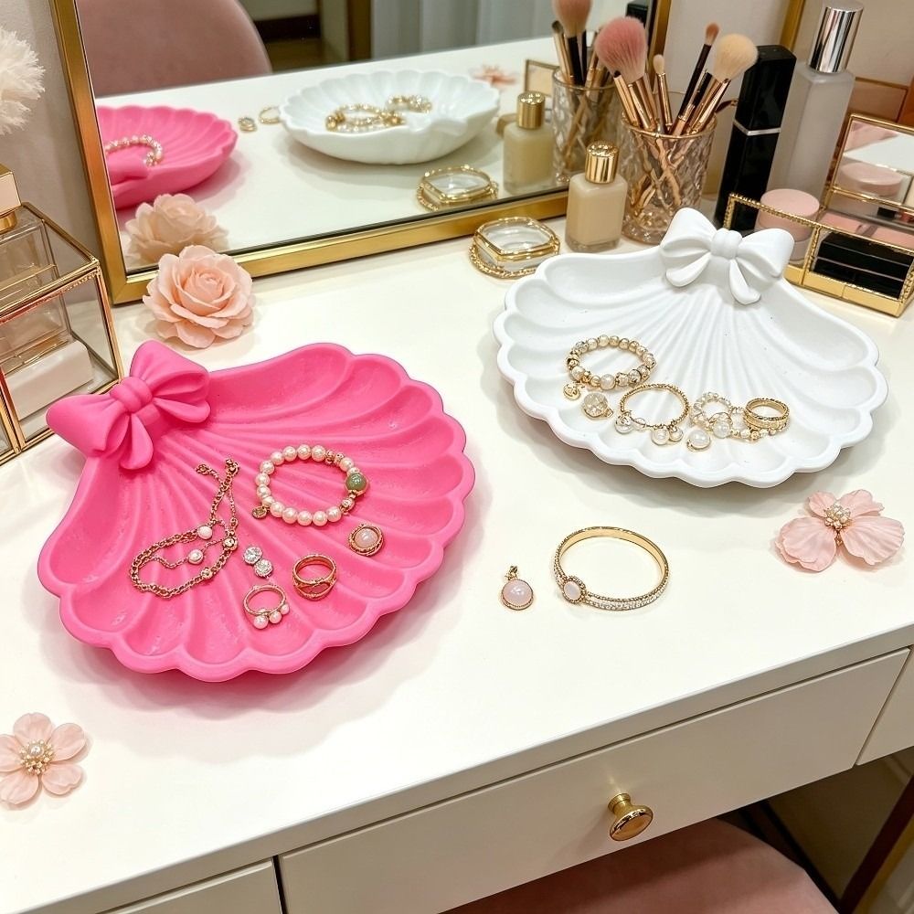 3D Printing Ring Holder - 3D 프린팅된 하트 모양 보우 보관함,