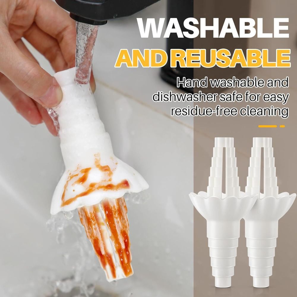 재사용 가능한 병 비우기용 깔때기, 폐기물 없음, 누수 - 3D Printing Waste 리뷰 및 가격