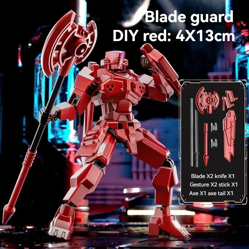 여러 스타일링 블레이드 전사 로봇 모델 럭키 피규어 어 - 3D Printing For Dummies 리뷰 및 가격
