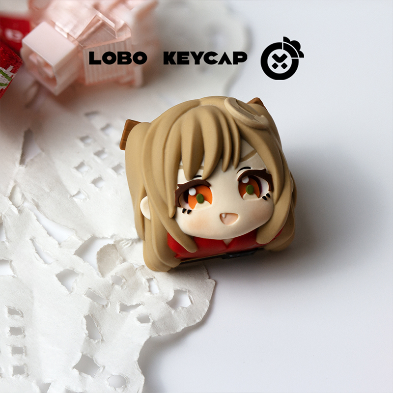 우주 공주 카구야! 3D 프린팅 레진 맞춤형 수제 키캡 - 3D Printing Keyboard Keys 리뷰 및 가격