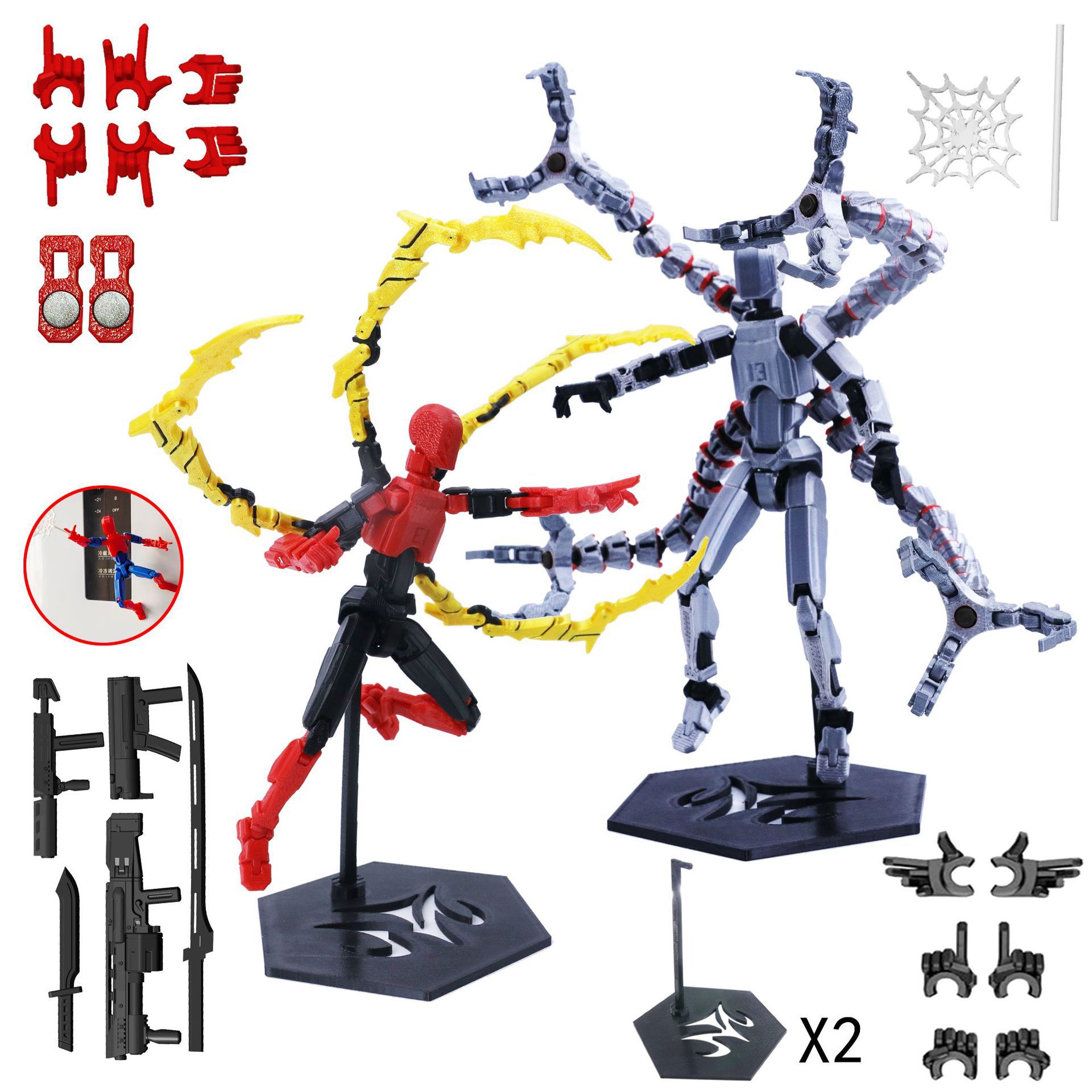 3D 프린팅 로봇 모델 장난감 가동 관절 아티큘레이티드 - 3D Printing For Dummies 리뷰 및 가격