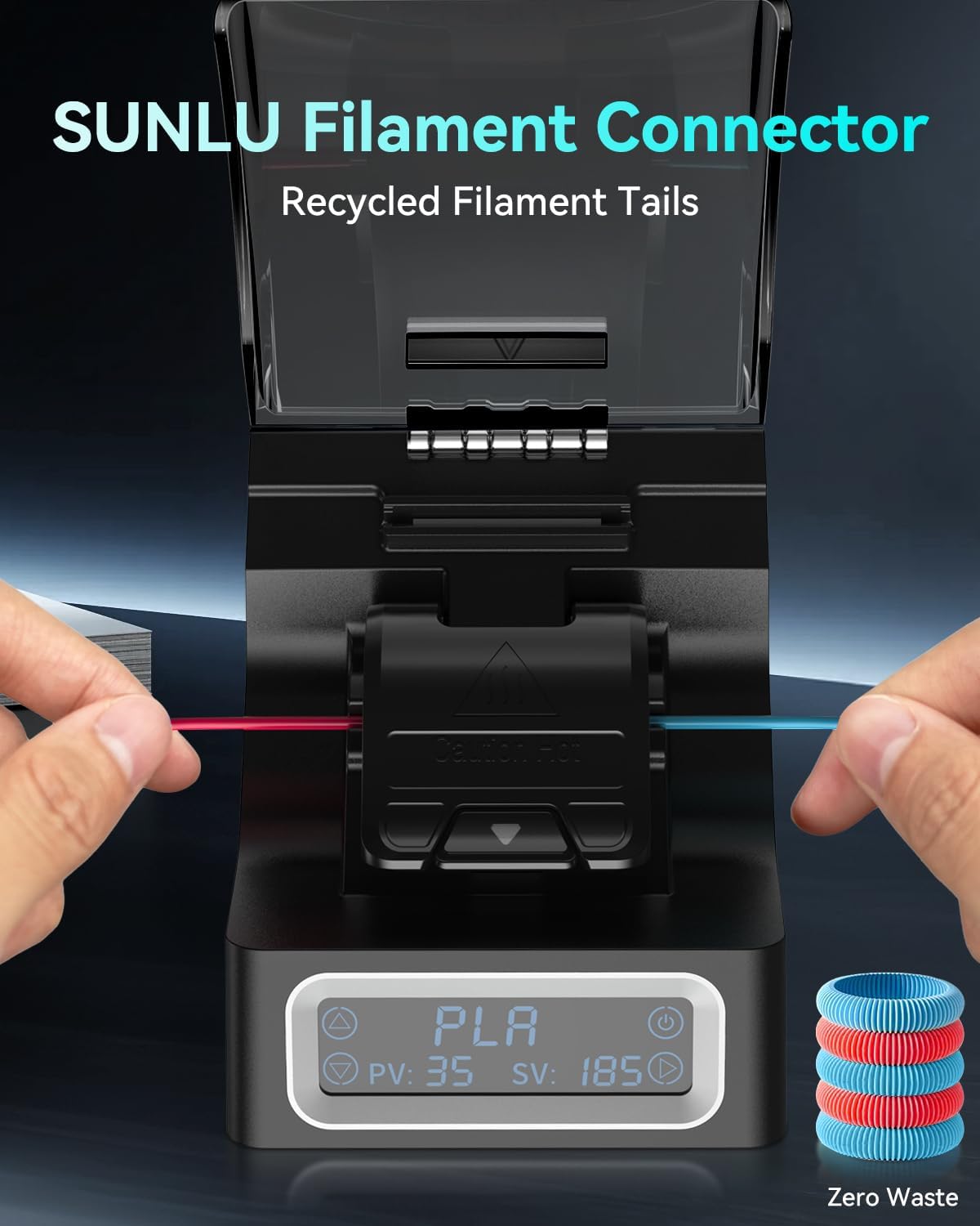 SUNLU FC01 필라멘트 커넥터, 빠른 가열 3D  - 3D Printing Waste 리뷰 및 가격