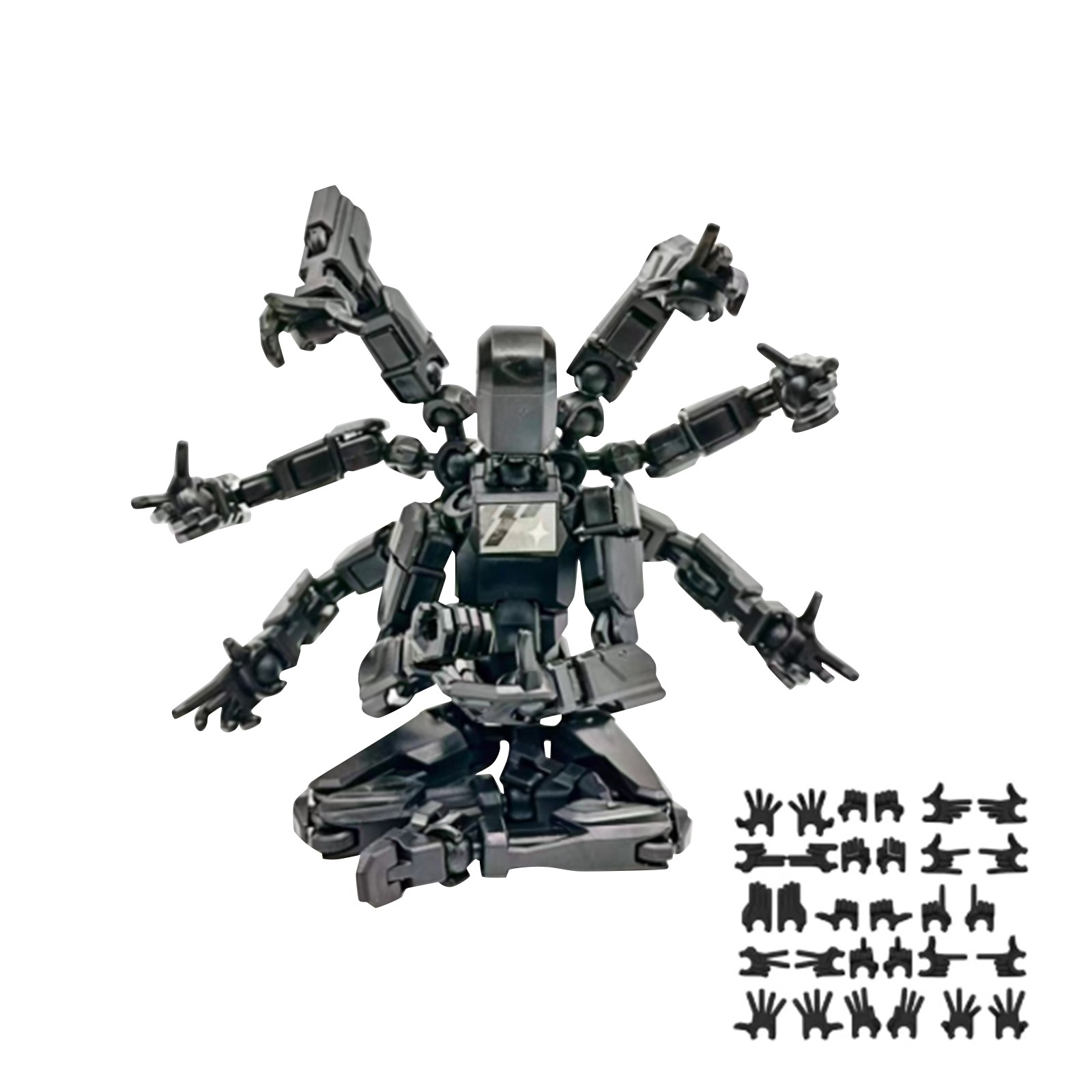 다관절 이동식 모양 변경 로봇, 8 날개, 여성 액세서 - 3D Printing For Dummies 리뷰 및 가격