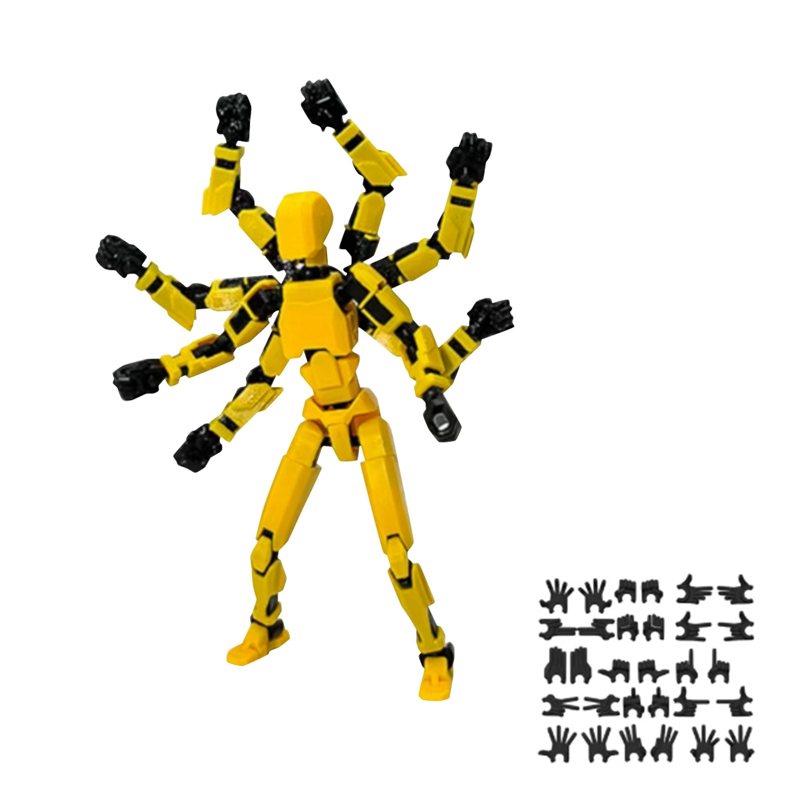 다관절 이동식 모양 변경 로봇, 8 날개, 여성 액세서 - 3D Printing For Dummies 리뷰 및 가격