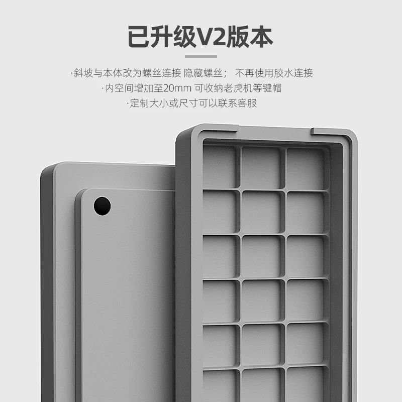 첫 번째 24 키캡 보관 디스플레이 박스 인체 공학 3 - Enclosure 3D Printing 리뷰 및 가격