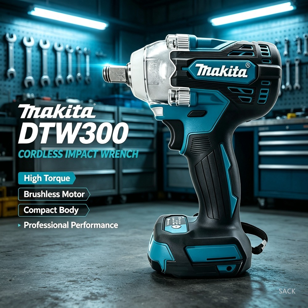 마키타 DTW300 330N.M 브러시리스 무선 임팩트 - Makita Drill Dtw300 리뷰 및 가격