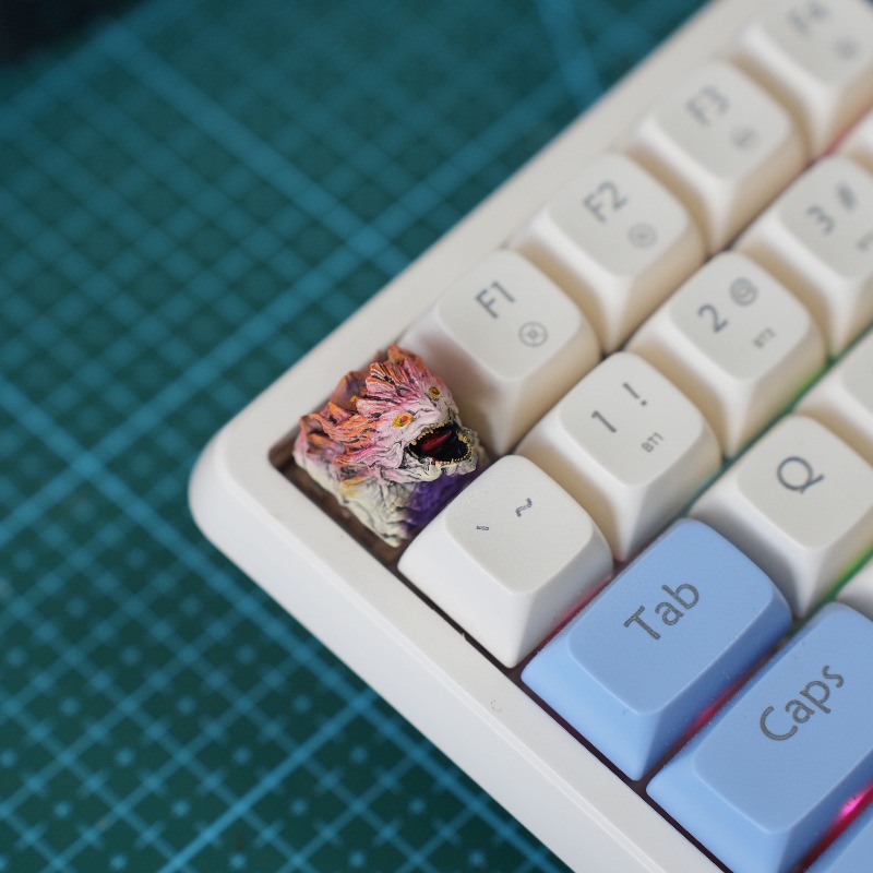 몬스터 헌터 드래곤 레진 커스텀 키캡 기계식 키보드 개 - 3D Printing Keyboard Keys 리뷰 및 가격