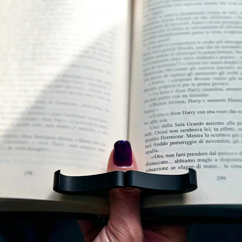 3D 프린팅 콧수염 모양 독서용 엄지 반지 책 페이지  - 3D Printing Ring Holder 리뷰 및 가격