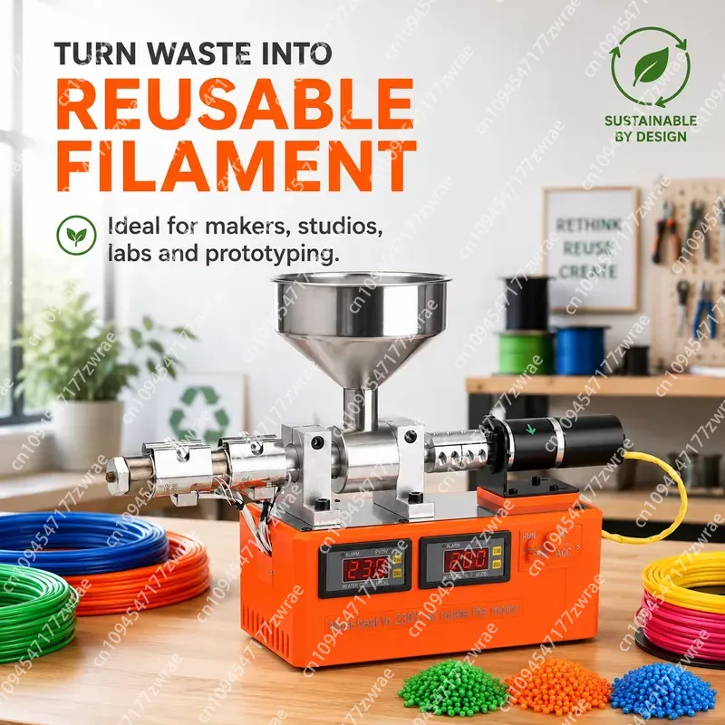 데스크탑 3D 프린팅 필라멘트 압출기 폐기물 재활용 기 - 3D Printing Waste 리뷰 및 가격