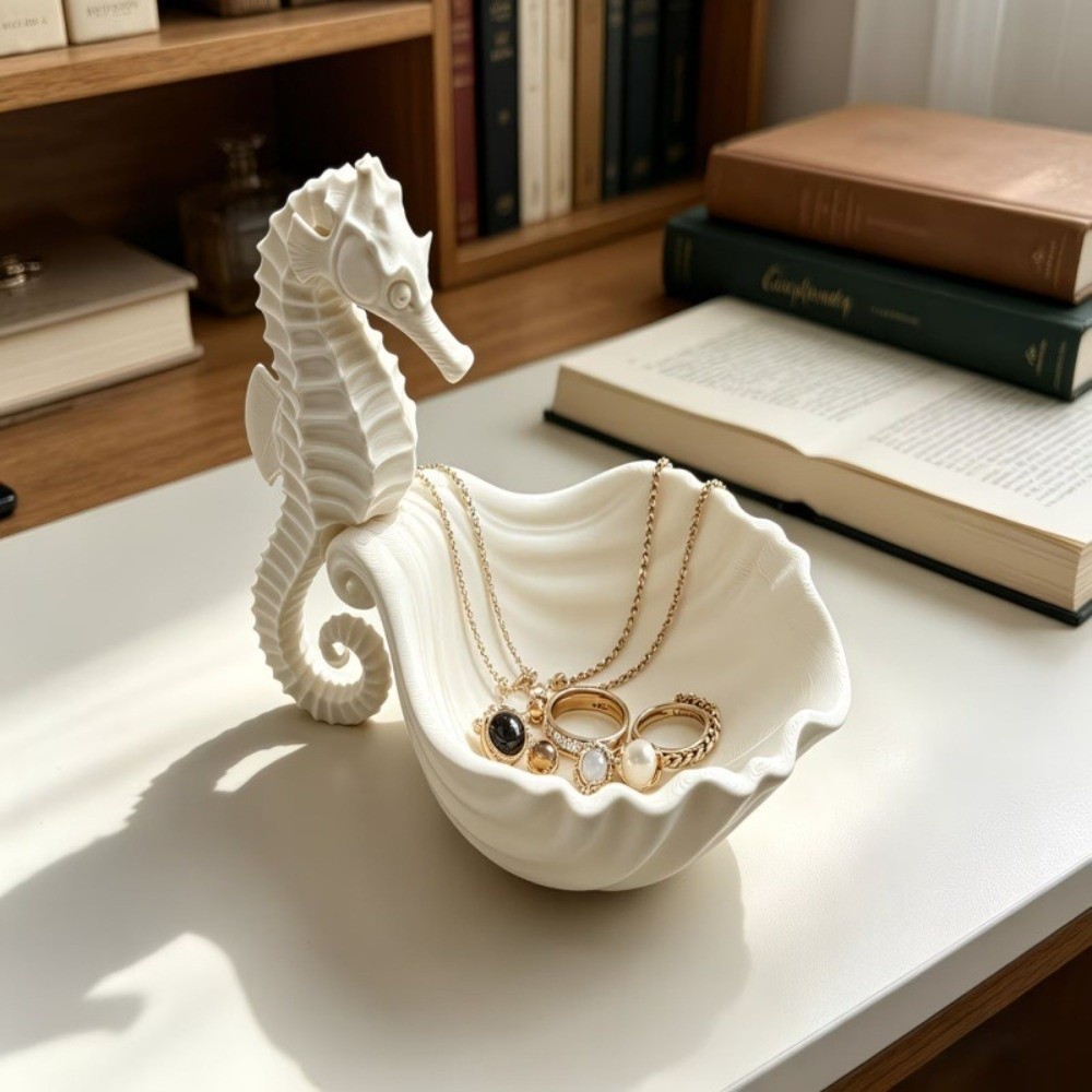 3D 프린팅 해마 모양 수납 트레이 플라스틱 장식용 보 - 3D Printing Ring Holder 리뷰 및 가격
