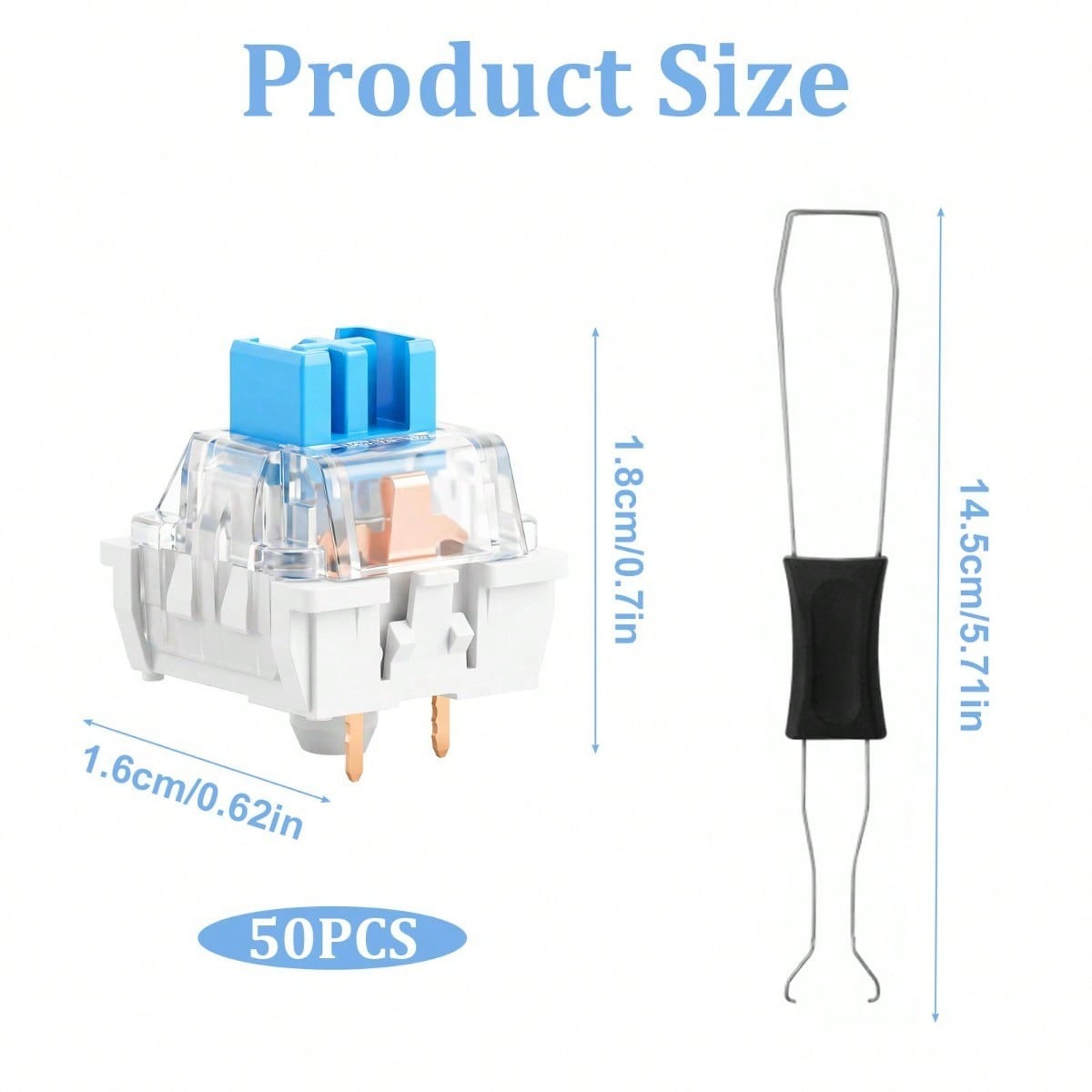 기계식 키보드 스위치 50개 3핀 키보드 클리커(3D  - 3D Printing Keyboard Keys 리뷰 및 가격