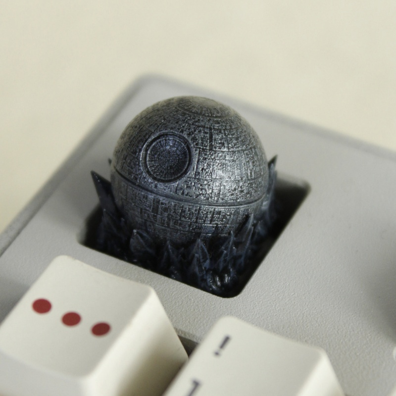 HCY 데스 스타 아티산 키캡 레진 수제 3D 프린팅  - 3D Printing Keyboard Keys 리뷰 및 가격