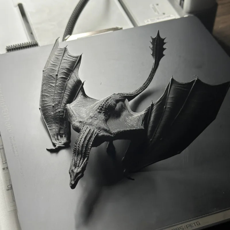 3D 프린팅된 용 모형 레진 날아다니는 용 피규어 마법 - 3D Printing For Dummies 리뷰 및 가격
