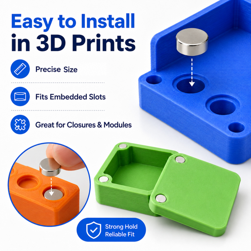 200개/박스 3D 프린팅 자석 키트 (밤부랩용) 강력 - Enclosure 3D Printing 리뷰 및 가격