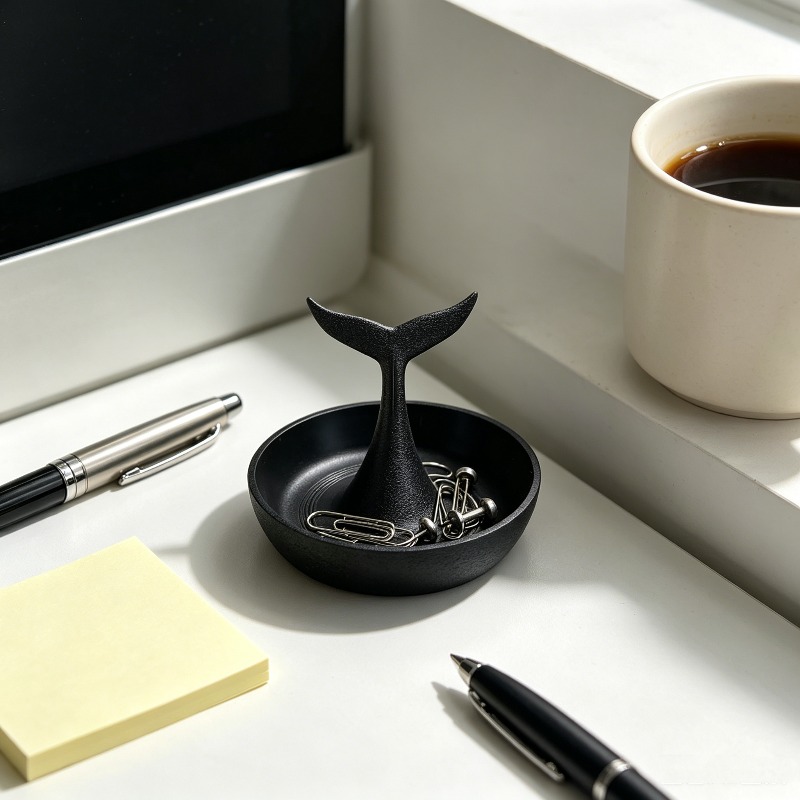 3D 프린팅된 고래 꼬리 모양 보석 트레이 미니 원형  - 3D Printing Ring Holder 리뷰 및 가격
