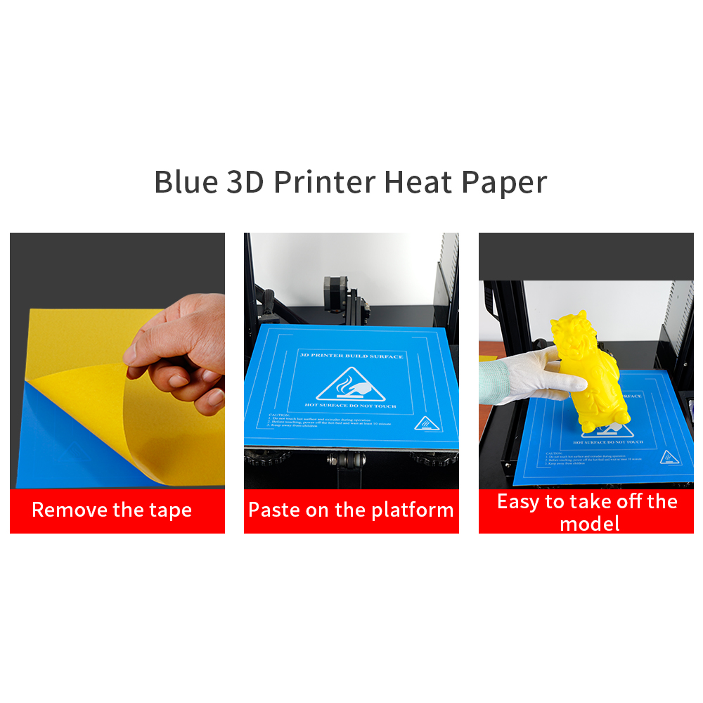 KingRoon 업그레이드 된 거친 모래 파란색 히트  - 3D Printing Waste 리뷰 및 가격