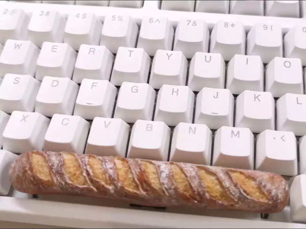 바게트 푸드 아티산 스페이스바 키캡 - 맞춤형 기계식  - 3D Printing Keyboard Keys 리뷰 및 가격