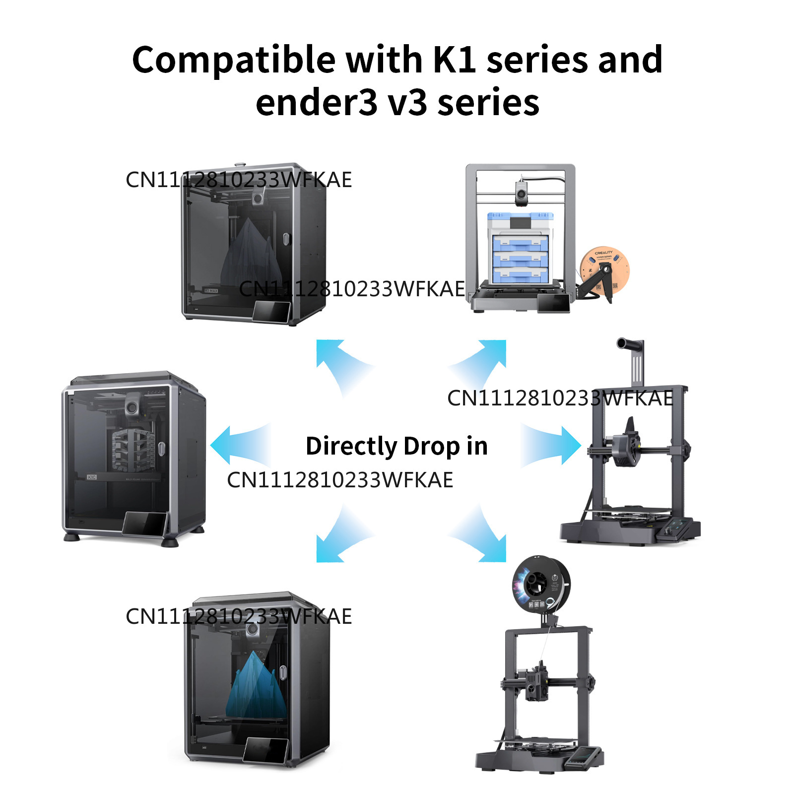 크리에이티브 K1 시리즈/Ender-3 V3 PLUS용 - 3D Printer Extruder 리뷰 및 가격