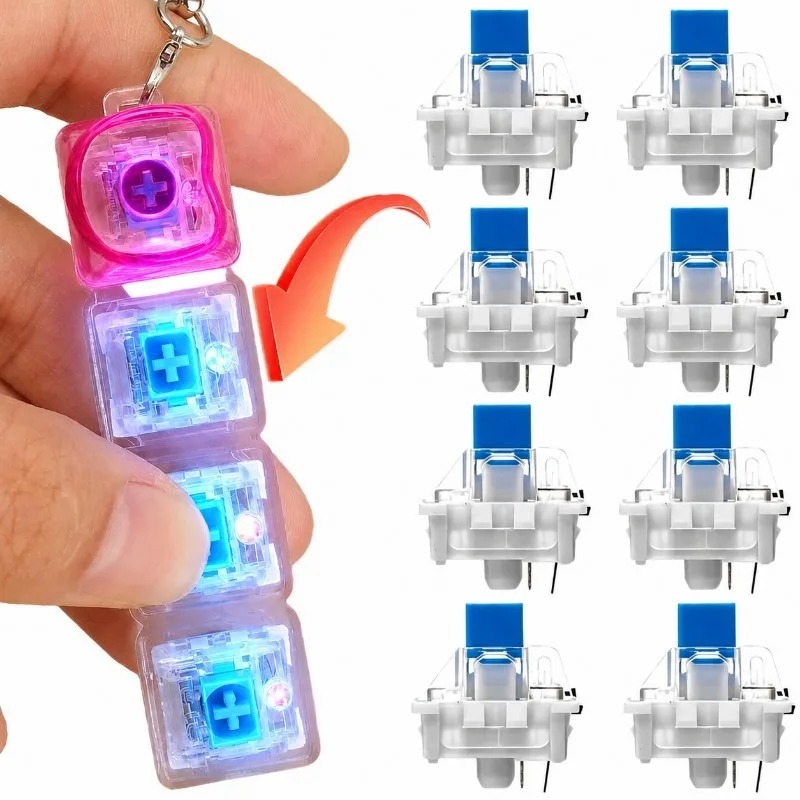 100pcs 키보드 기계식 스위치 DIY 3D 인쇄 클 - 3D Printing Keyboard Keys 리뷰 및 가격