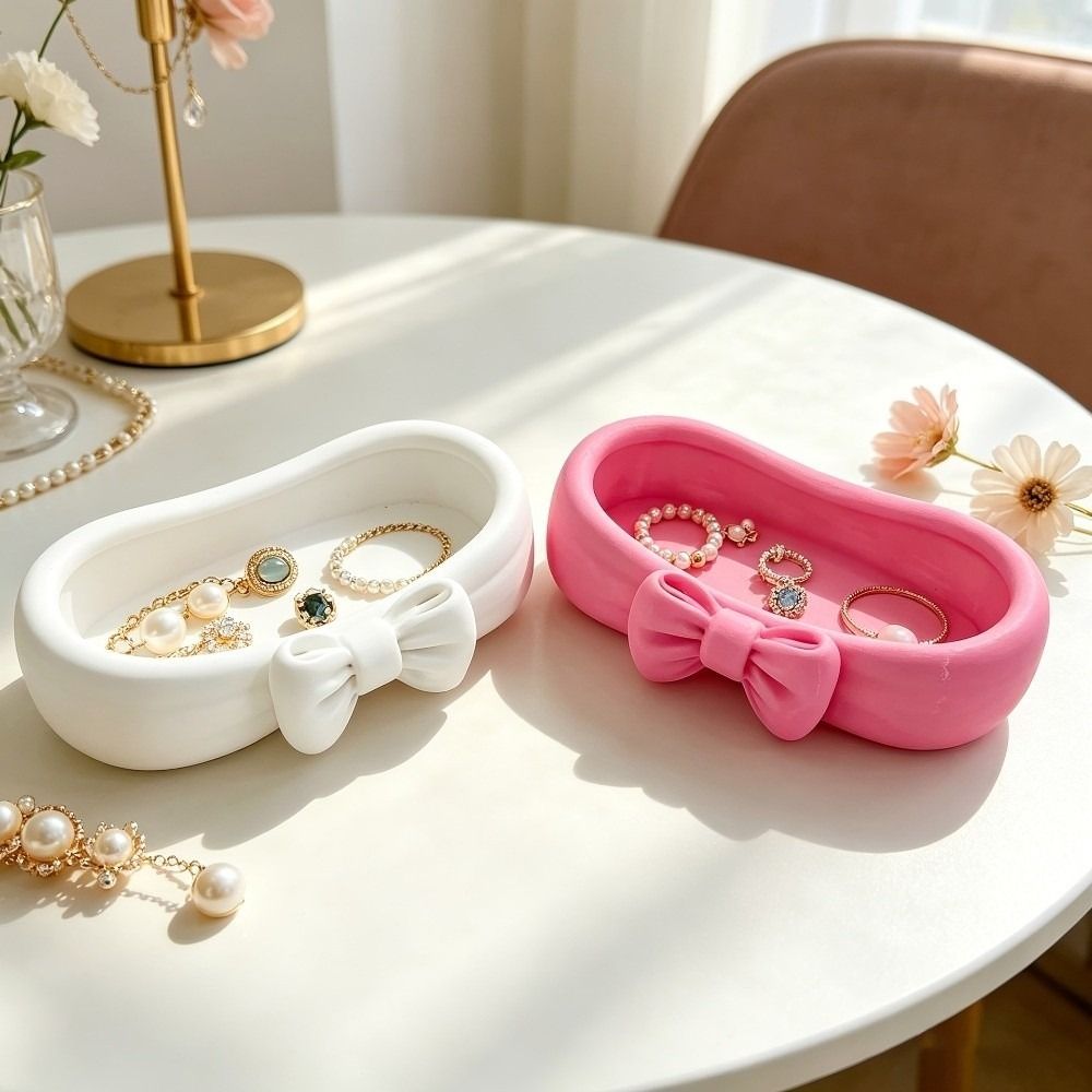 3D 프린팅된 하트 모양 보우 보관함, 리본 장식 소품 - 3D Printing Ring Holder 리뷰 및 가격