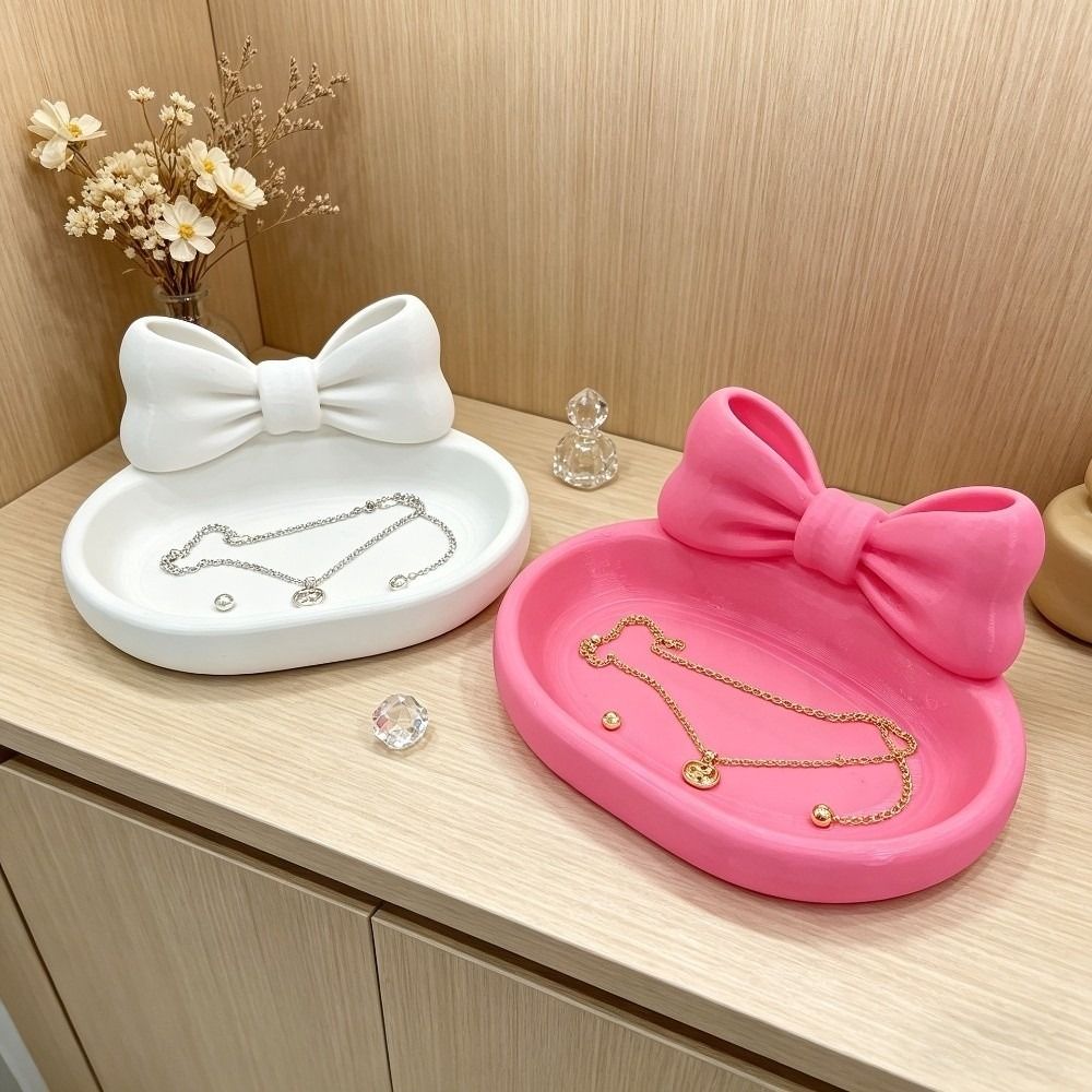 3D 프린팅된 하트 모양 보우 보관함, 리본 장식 소품 - 3D Printing Ring Holder 리뷰 및 가격