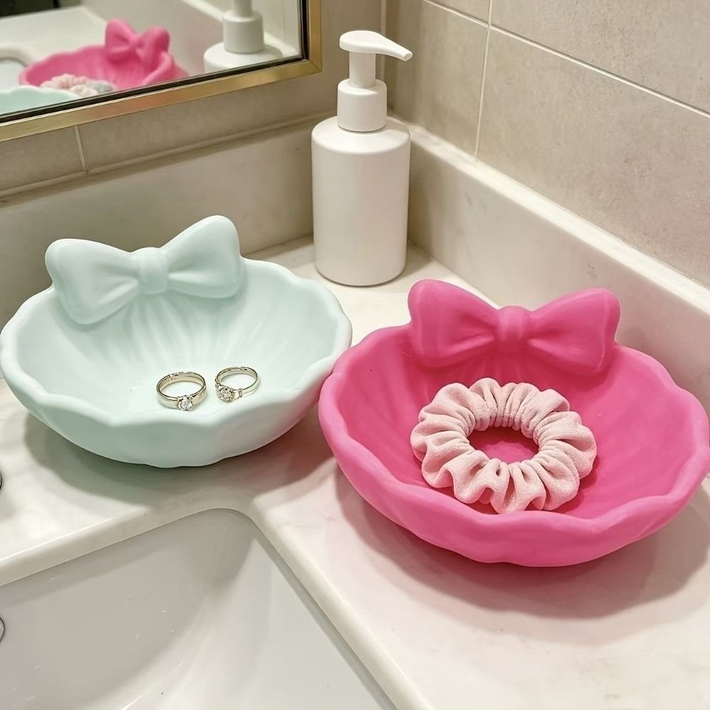 3D 프린팅된 하트 모양 보우 보관함, 리본 장식 소품 - 3D Printing Ring Holder 리뷰 및 가격